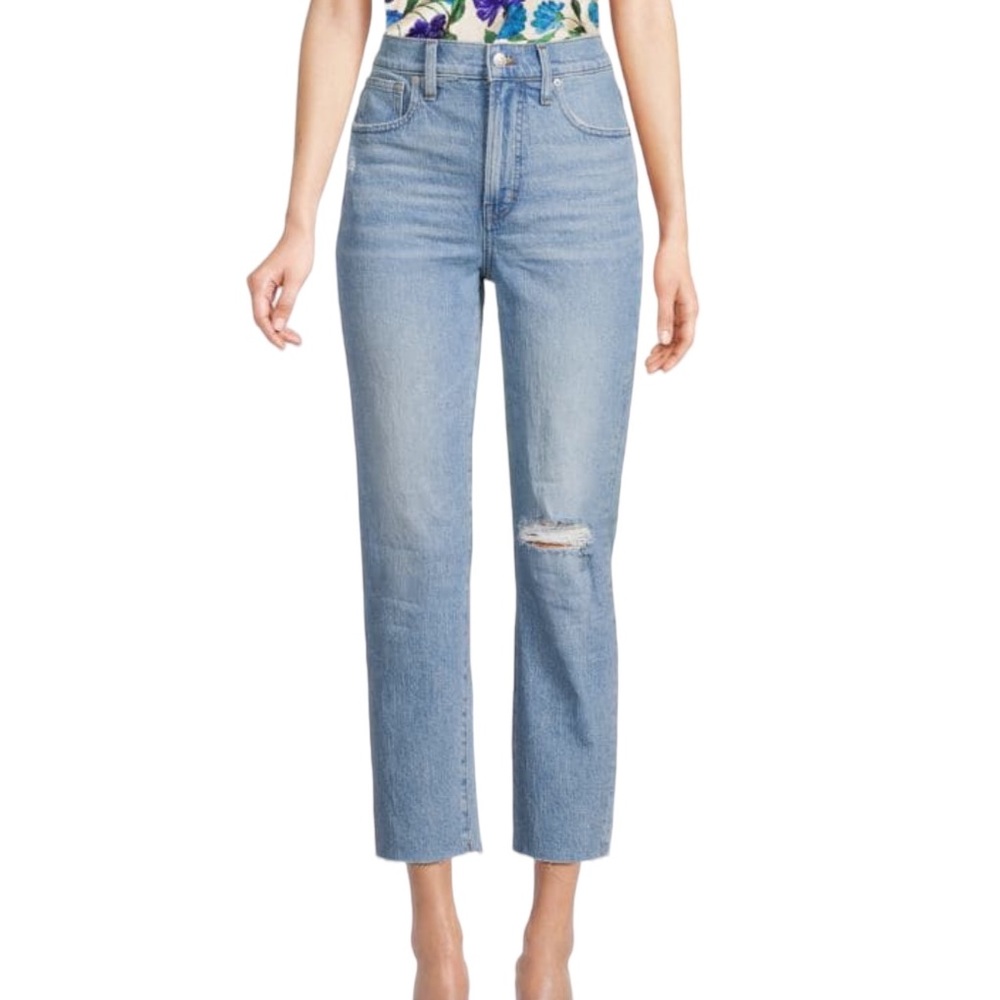 MADEWELL The Perfect Vintage Crop Jeans